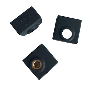 Amazon Com Creality Original 3d Printer Heater Block Silicone Cover Mk7 Mk8 Mk9 Hotend For Creality Cr 10 10s S4 S5 Ender 3 Ender 3 Pro Anet A8 Pack Of 3 Industrial Scientific