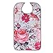 YELAIYEHAO Adult Bib for Eating Washable Reusable Waterproof Clothing Protector with Optional Crumb Catcher34 x 18