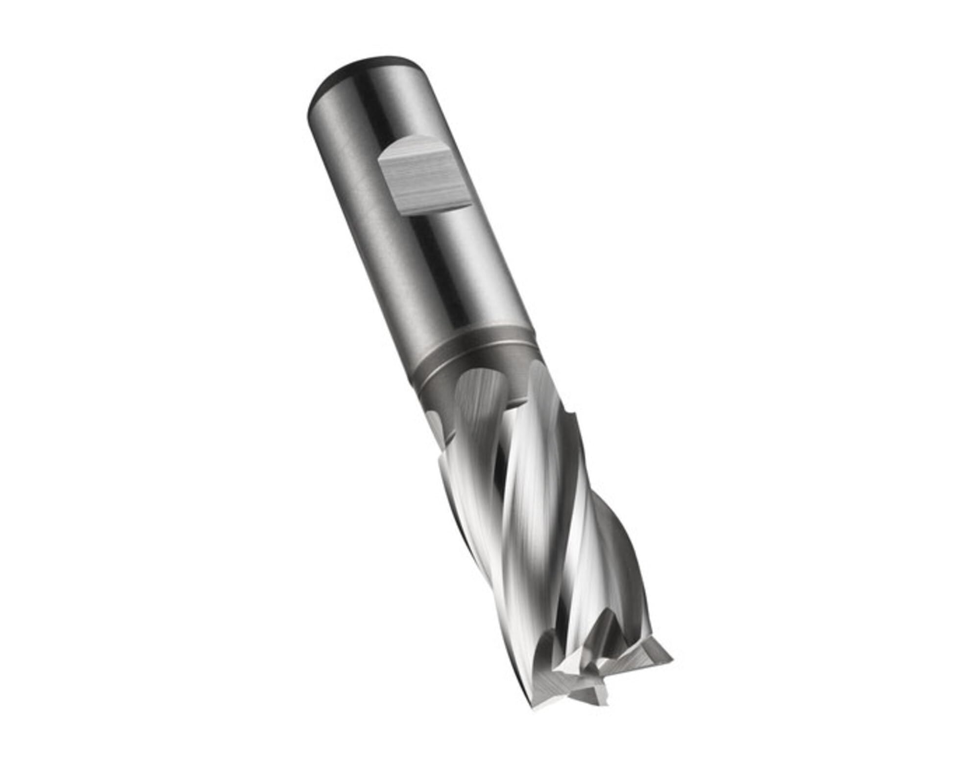 Dormer C247 C24723.0 HSS-E-PM 4 Flute End Mill/Milling Cutter with Bright Finish, Diameter 23.0 mm, Single Pack