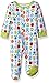 Disney Baby Boys' Monsters Inc Footie Sleeper and Bib Set, Green, 6-9 Months