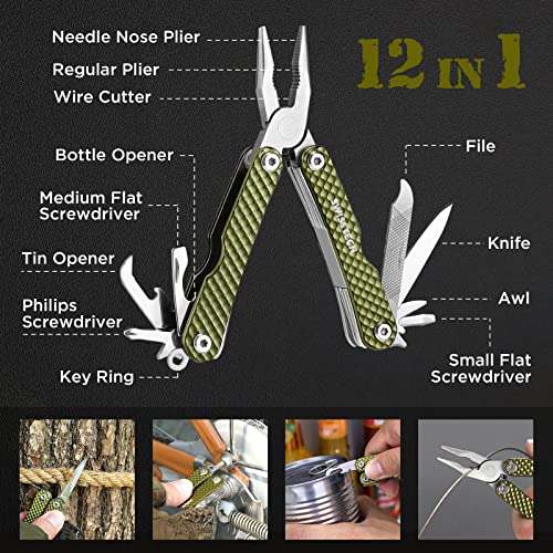 Swiss+Tech Waterproof LED Headlamp & Lighters, 13 in 1 Multitool Plier, Windproof Flameless USB Rechargeable Lighters with Head Lamp flashlight for Outdoors, Camping, Hiking 3 Pieces Tool Set