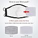 ZWZCYZ Anti Pollution Mask Dust Mouth Mask N95 Washable Respirator with Adjustable Straps Allergy / Asthma / Travel / Cycling / Men / Women / China(Mask + 2 Filters) (Medium(women's), Black)