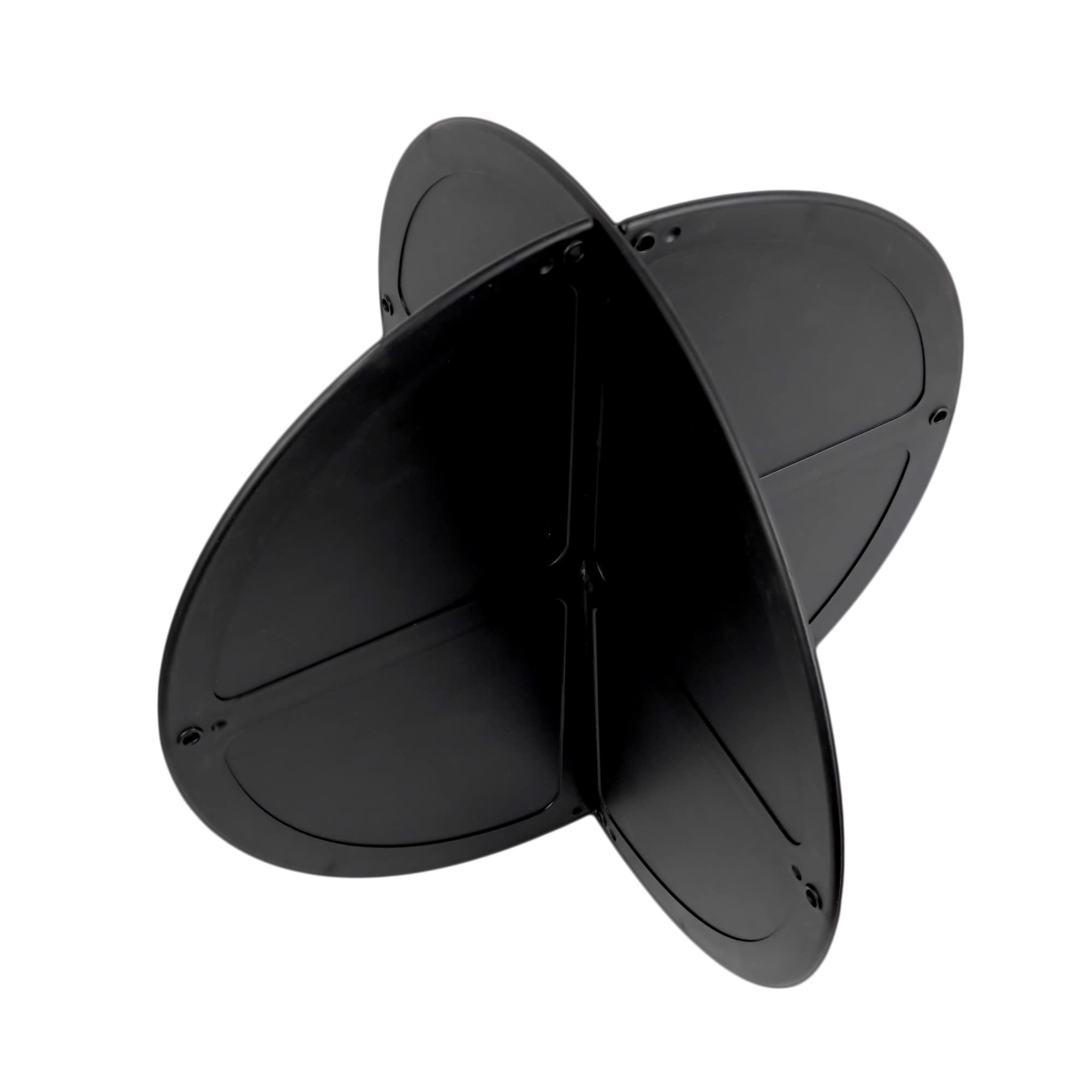 GATE14® Black Plastic Balloon, Daylight Sign for Boat Ø 300 mm