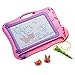 ikidsislands IKS77P [Travel Size] Color Magnetic Drawing Board for Kids, Doodle Board for Toddlers, Sketch Pad Toy for Little Girls (Pink)