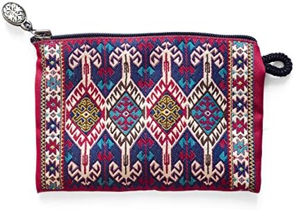 Oriental Carpet Woven Coin Change Purse- Kayseri Collection
