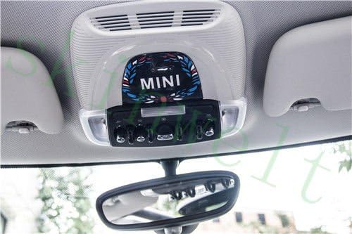 Interior Read Lamp LED Lighting Light Cover Sticker Trim for Mini Cooper F55 Hardtop F56 Hatchback F57 Covertible (14)