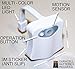 Toilet Night Light with Motion Detection Sensor, AAA Duracell Batteries, 3M Sticky Pads for extra grip for LED Bathroom Nightlight