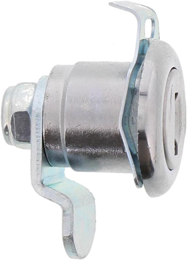 Burg Wächter Replacement Cylinder for Cam Lock for Letter Box for Material Thickness of 1 to 2 mm, Chrome-Plated, ZBK 71 SB, 1 Supplied - Image 3