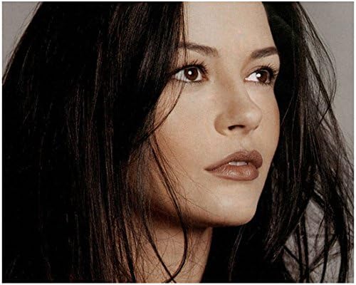 Catherine Zeta Jones 8 X 10 Photo Headshot Messy Straight Hair