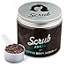 Scrub Angel Organic Arabica Coffee Body Scrub 8oz. An exfoliator that leaves Skin Smooth and Soft while Reducing Cellulite, 100% Natural Treatment