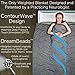 Dr.Hart's Weighted Blanket - 100% Deluxe Set Queen Bed Size, Certified Cotton Material with Premium Dream Beads, Heavy Blanket for Adults with A Duvet Cover Included - 20 lbs 60