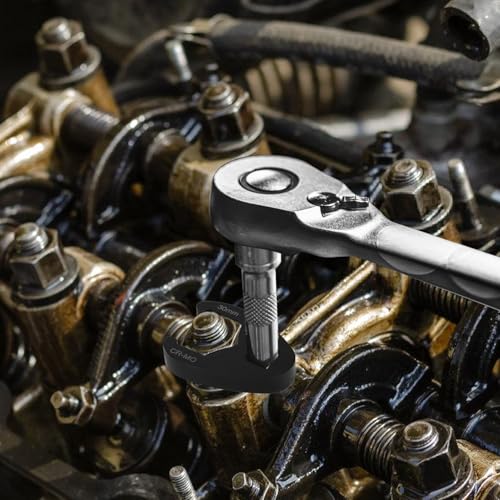 Crowfoot Wrench Set, 22 Pieces 1/2 Inch 3/8 Inch Drive Outdoor Square Wrench Set, 8-32mm Metric Drive Pipe Socket Set, Flared Nut Wrench
