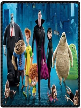 Innovation Personalized Fashion Design Custom Movie Hotel Transylvania Blanket Indoor and Outdoor Fleece Blanket Sofa Bedding Throw Blanket/Travel Blankets 58x80 Inches