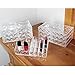 Ikee Design Diamond Pattern Jewelry Cosmetic Storage Display Boxes, 3 Pieces Set, Cosmetic Jewelry Organizer Makeup Holder, Cosmetic Holder, 9 3/8