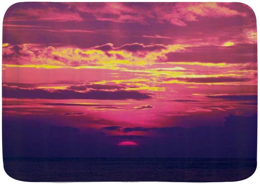 Alfombra de baño Alfombra antideslizante, espectacular y hermosa vista