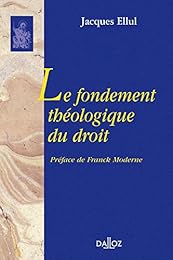 Le  fondement théologique du droit