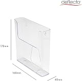 Deflecto Pack of 6 A4 Portrait Literature Stands Wall Mounted view 3