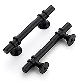 Home Expert 5 Pack 3 Inch Cabinet Handles Black