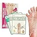 Exfoliating Foot Peel Mask – 2 Pairs Lavender Scented Peel Mask for Callus Dead Skin and 1 Pair Smooth&Care Foot Mask– Removes Dead Skin & Calluses In 1 Week