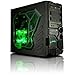 CybertronPC Borg-Q Gaming Desktop - AMD FX-4300 3.8GHz Quad-Core, NVIDIA GeForce GT 710, 8GB DDR3 Memory, 1TB HDD, DVD±RW, Microsoft Windows 10 Home 64-bit