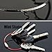 Mini Skater 7Pcs 6 inch Durability Stainless Steel Wire Keychain Key Ring Cable Ring for Custom Personalized Luggage Name Metal Tag Travel Bag Suitcase,7 Assorted Colors