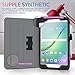 Galaxy Tab S2 8.0 Case, Samsung Galaxy Tab S2 8.0 case, rooCASE Slim Fit Leather PU Multi-Viewing Tabet Stand Folio Case Sleep Wake Smart Cover Black