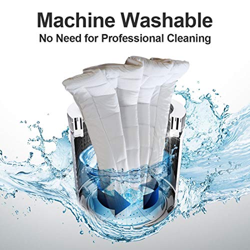 EASELAND RV King Mattress Pad Pillow Top Mattress Cover Quilted Fitted