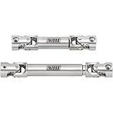 INJORA Steel Front and Rear Drive Shaft for TRX4M Defender Bronco 1/18 RC Crawler Upgrade, 2PCS Product_Type: RC driveshaft