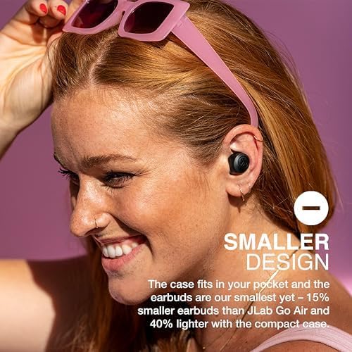 Go Air Pop+ True Wireless Kopfhörer - Bluetooth, Mitternachtsschwarz