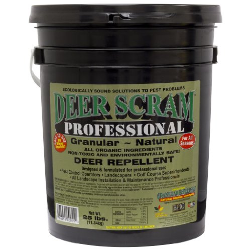 EPIC Deer Scram Professional Grade 25lbs. Granular Deer Repellent Industry Leader