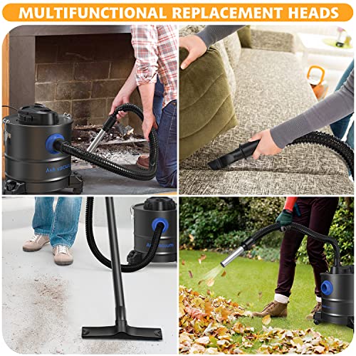 Ash Vacuum Cleaner 20L / 5.3 Gallon, 1200W Ash Vacuum Collector with