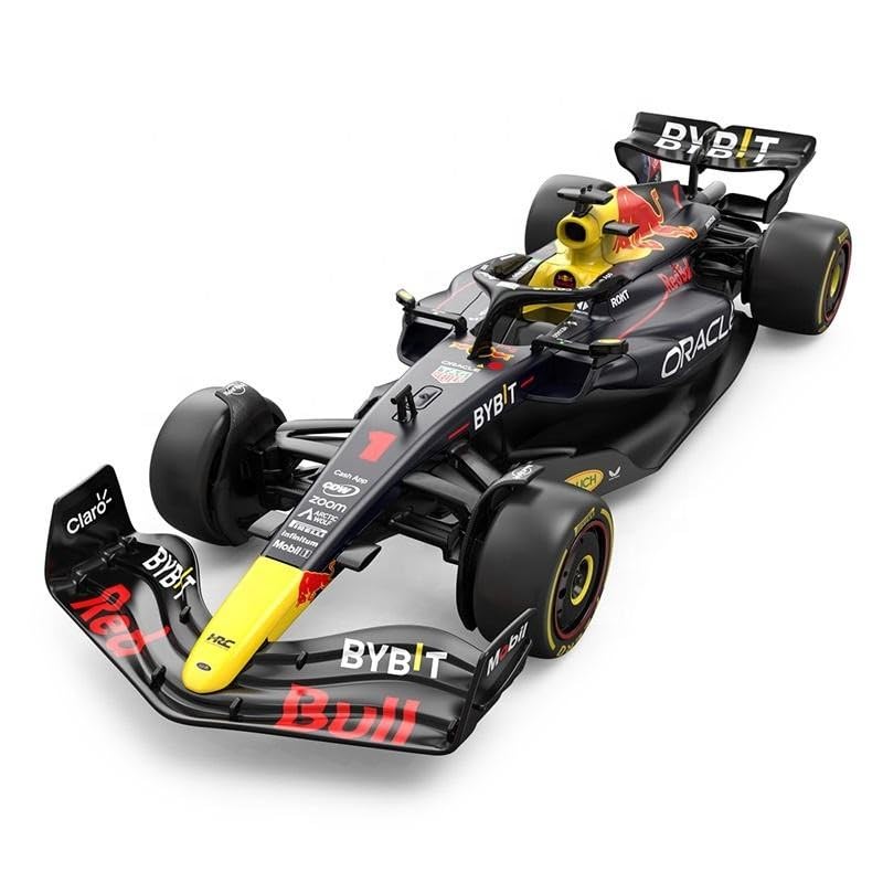 CMJ RC Cars Red Bull F1 RB19 Diecast Model Car - Officially Licensed 1/24 Scale F1 Forumula 1 Metal Display F1 Replica