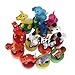Wooden Animal Push Up Press Base Toy