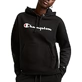 Champion Women’s Pullover Fleece Hoodie, Loose Fit, Midweight, Script Logo