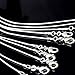 10pcs 925 Silver Plated 20