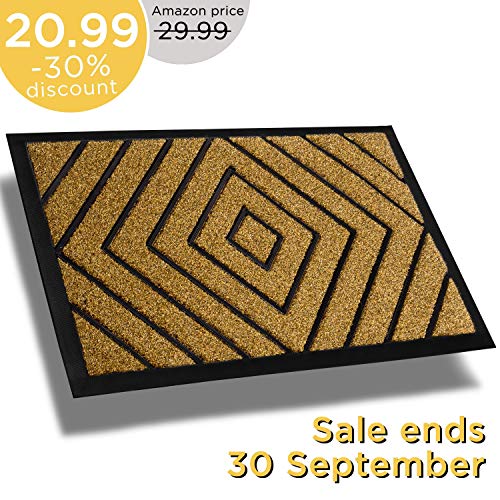 ubdyo Extra Durable Door Mat - Dirt Trapping Welcome Mats - Non-Slip Door Mats - Low Profile Front Door Mat 30x17 - Doormat - Entryway - Door Mats - Thumbnail 7