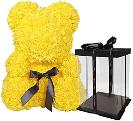 Rose Bear Cub Forever Rose,for Couple Kids Girlfriend Valentine Gift