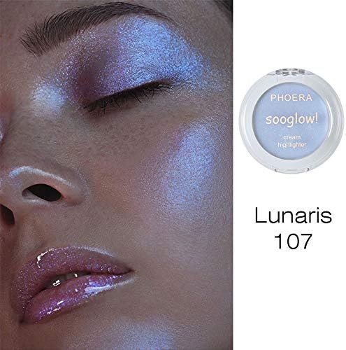 Creazy PHOERA Highlighter Make Up Shimmer Cream Face Highlight Eyeshadow Glow Bronzer (G)