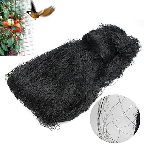 HEAVY DUTY Bird Netting,Garden Net Protect Plants and Fruit Trees Tangle Free and Reusable Long Lasting Protection Against Birds, Deer and Other Pests 2"x2" Mesh nylon (7.5x65 feet)