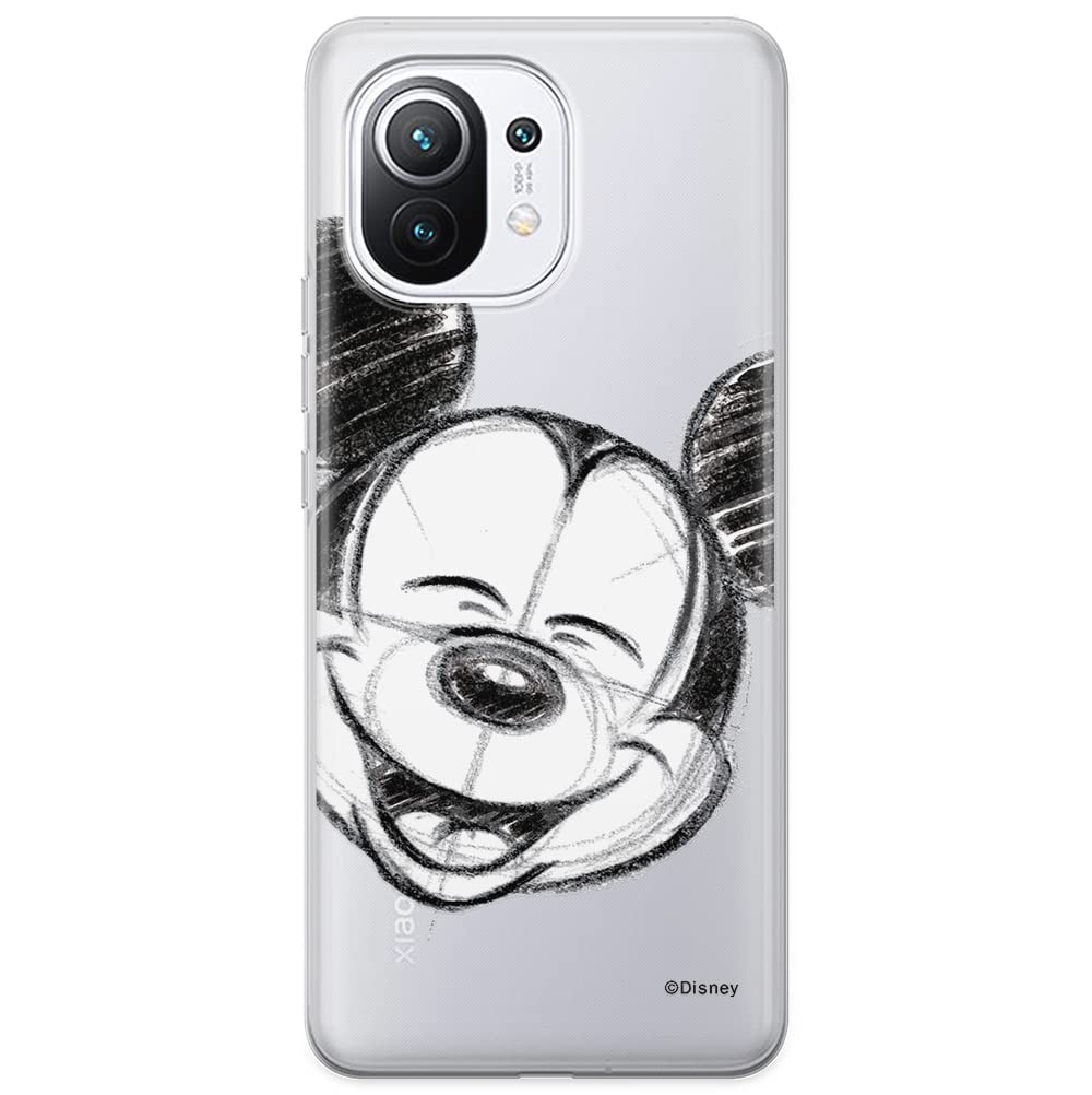 ERT GROUP mobile phone case for Xiaomi 11 original and officially Licensed Disney pattern Mickey 016 optimally adapted to the shape of the mobile phone, partially transparent — image 1
