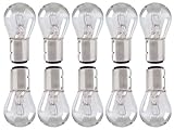 EIKO 1157 12.8V and 14v DC Bayonet Base, Turn Signal with Brake Light Bulb, Miniature Indicator Lamp (Pack of 10)