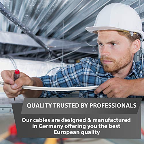 Feuchtraumkabel Stromkabel von 5m bis 50m Mantelleitung NYM-J 5x6 mm² Elektrokabel Ring für feste Verlegung (5m) – Bild 8