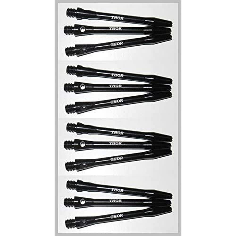 THOR-DARTS ®™ Aluminium shafts 47 mm medium / 35 mm short dart aluminium shafts