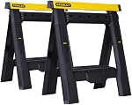 Stanley STST60626 Adjustable Sawhorse Twin Pack
