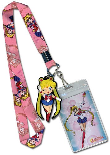 Great Eastern GE-37603 Sailor Moon Pink Lanyard ,5