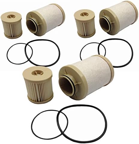 Ford 6.0L 2003-2007 Diesel Fuel Filter 3 Pack includes lower lifter pump filter and upper fuel bowl filter ADT-60-FD-4616 Ford F250 F350 F450 F550 F650 EXCURSION FD-4616