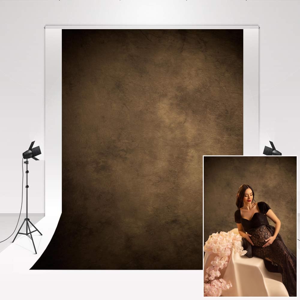 Kate Brown Photo Backdrops 2x3m Black-Brown Gradient Photostudio Backdround Vintage Portrait Photography Photo Booth Props personalised Wedding Decoration Backdrop