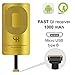 QI Receiver Type B YKing for HTC DESIRE 10 PRO- HTC ONE X9-HTC ONE E9- E9+ ViVo X1–Meizu M5-M3-QI Receiver-QI Receiver Micro USB - QI Wireless Receiver Micro USB- Android Micro USB wireless receiver B