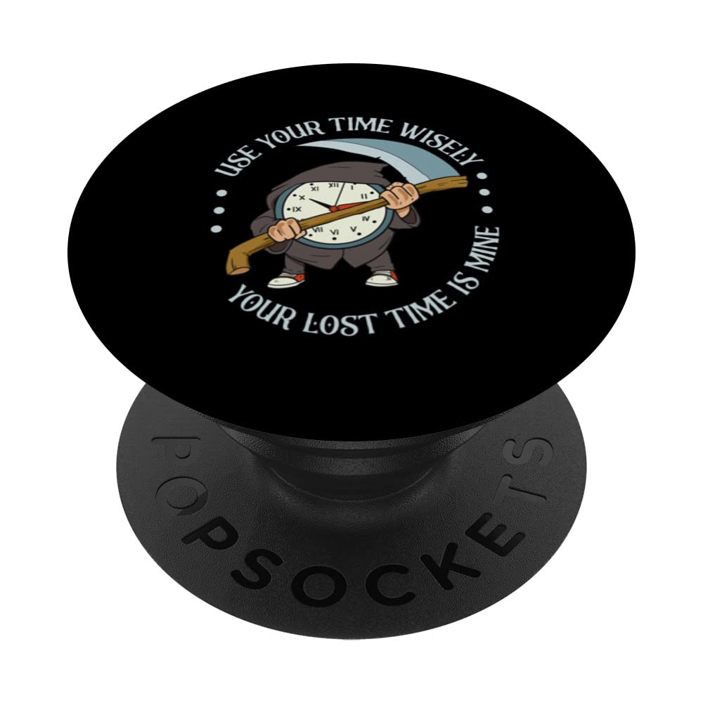 Use Time Wisely Lost Time Is Mine Animal Cuckoo PopSockets Swappable PopGrip
