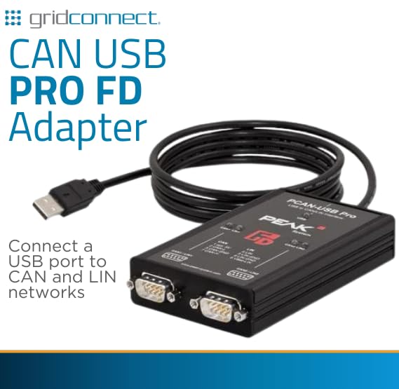 CAN USB PRO FD Adapter - 2 Channels: CAN & LIN (GC-CAN-USB- PRO-FD)